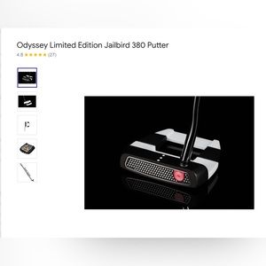 Odyssey Limited Edition Jailbird 380 Putter - *BRAND NEW IN BOX*